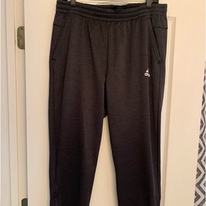 Mens Adidas charcoal gray sweatpants